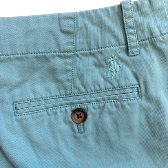 POLO Ralph Lauren Cotton Blue Shorts Women’s Size 2 Preppy Costal Girly Collge - Picture 7 of 13